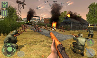 Frontline World War 2 FPS shot