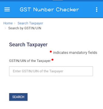 GST Number Checker