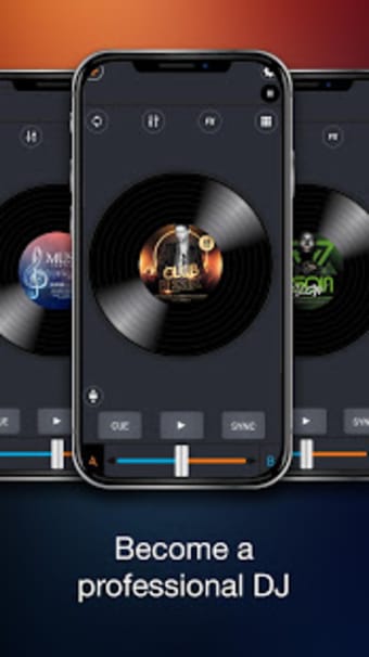 Dj Mixer Player With Your Own Music And Mix Music