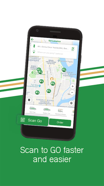WeGO – Transport, Tuk Tuk, Car, Taxi Booking App