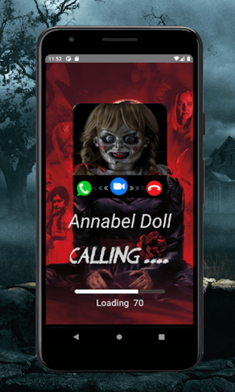 Annabel Doll Prank Video Call