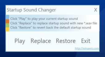 Startup Sound Changer