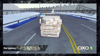 Crazy Truck - Fire Wheels on Highway