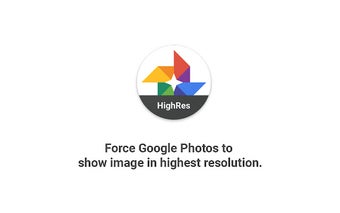 Force HighRes for Google Photos™