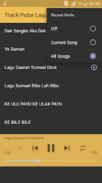 Lagu Daerah Palembang