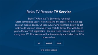 Beko TV Remote - TV Service