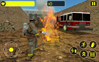 Firefighter School 3D: Fireman Rescue Hero Game
