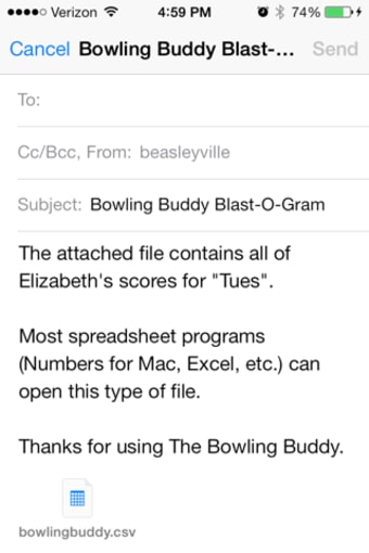 The Bowling Buddy