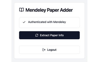 Mendeley referencer