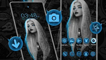 Blue Eye Girl Theme