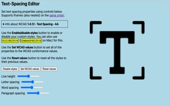 Text-Spacing Editor