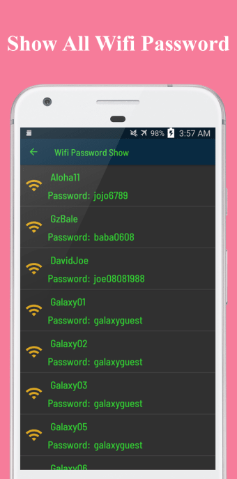 Show Wifi Password - Share Wifi Password