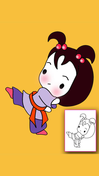 Bejoy Coloring: Sweet Doll