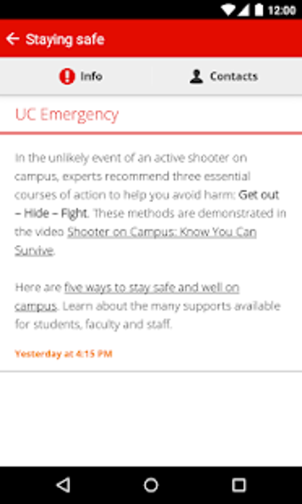 UC Emergency