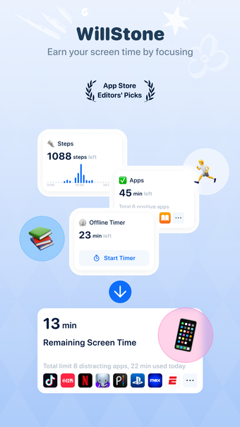 WillStone: Balance Screen Time