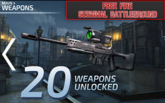 3d Free Fire FPS War Battleground