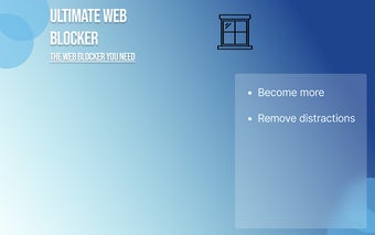 Ultimate Web Blocker