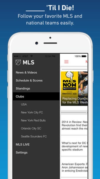 MLS: Live Soccer Scores  News