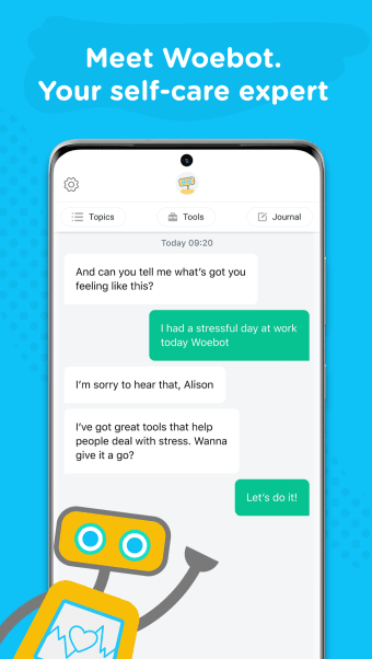 Woebot: Your Self-Care Expert