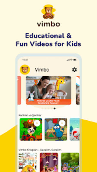 Vimbo - Videos Books for Kids