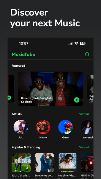 MusicTube : Offline Player