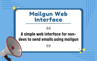 Mailgun Web Interface