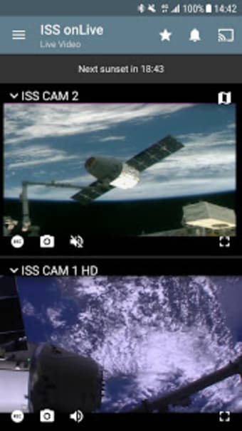 ISS on Live: Space Station Tracker  HD Earth View
