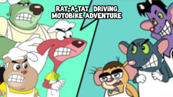 Rat-A-Tat Cartoon Game : Drivi