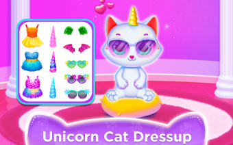 Unicorn Cat Princess Baby Game