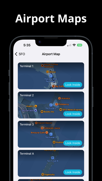 JetHub - Airport Maps Flights