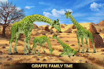 Giraffe Family Life Jungle Simulator