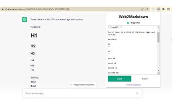 Web2Markdown