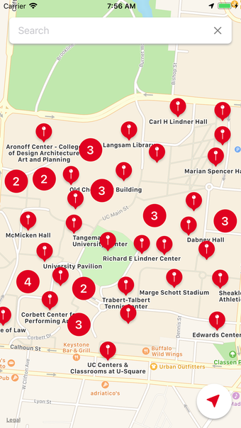 UC Campus Maps