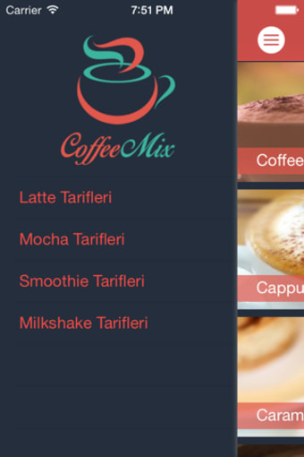 CoffeeMix - Kahve Tarifleri