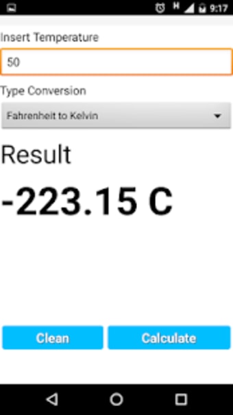 Temperature Convert - Celsius Fahrenheit Kelvin