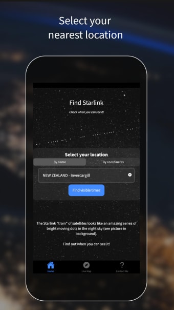 Find Starlink Satellites