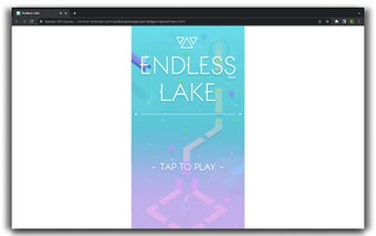 Endless Lake Game - HTML5 Game