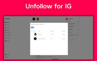 INFLOW | Unfollow for IG