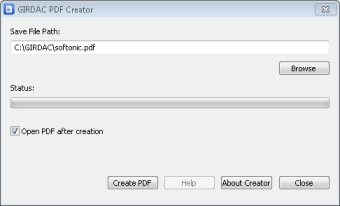 GIRDAC Free PDF Creator