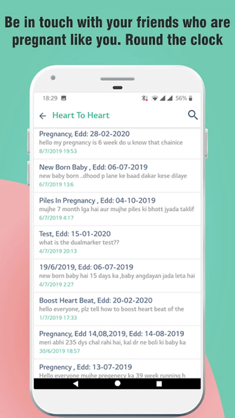 Saheli App for Pregnant Women