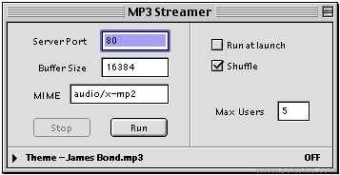 MP3 Streamer