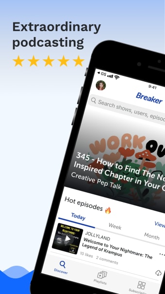BreakerThe social podcast app