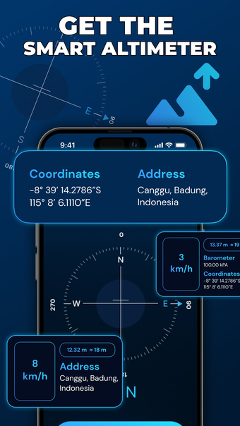 Altimeter: Compass  GPS Maps