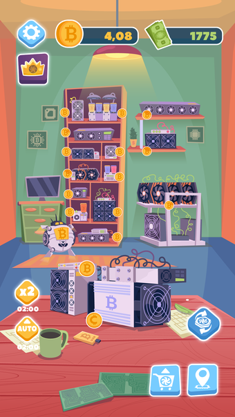 Bitcoin Simulator: Idle Tycoon