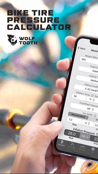 Bike Tire Pressure Calc