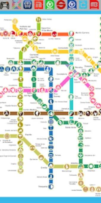 Metro CDMX Mapas sin Internet