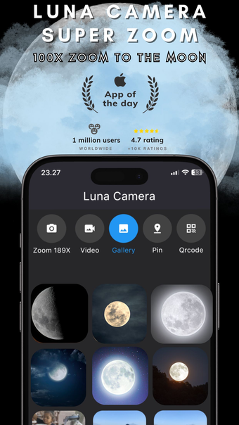 Luna: Ultra Camera Zoom 100x