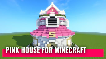 Pink House for mcpe