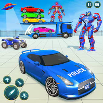 Robot Battle: Police Car Games