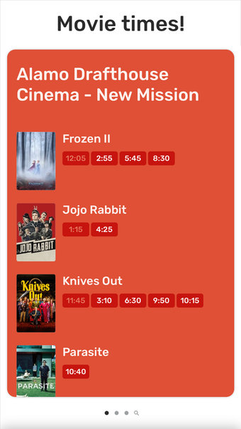 Showings  movie times  more